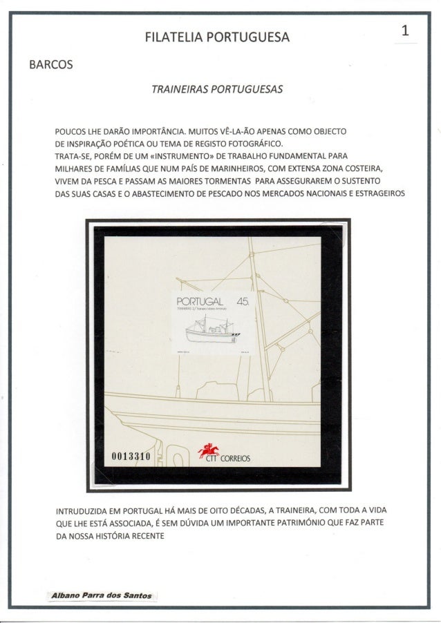 Filatelia Portuguesa - Barcos