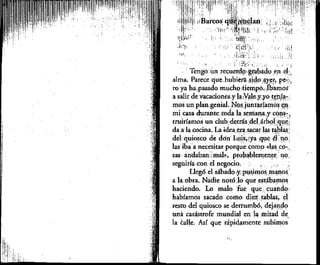 Barcos que vuelan.  paula carrasco