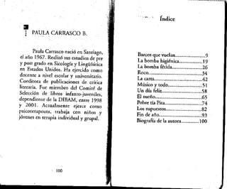 Barcos que vuelan.  paula carrasco