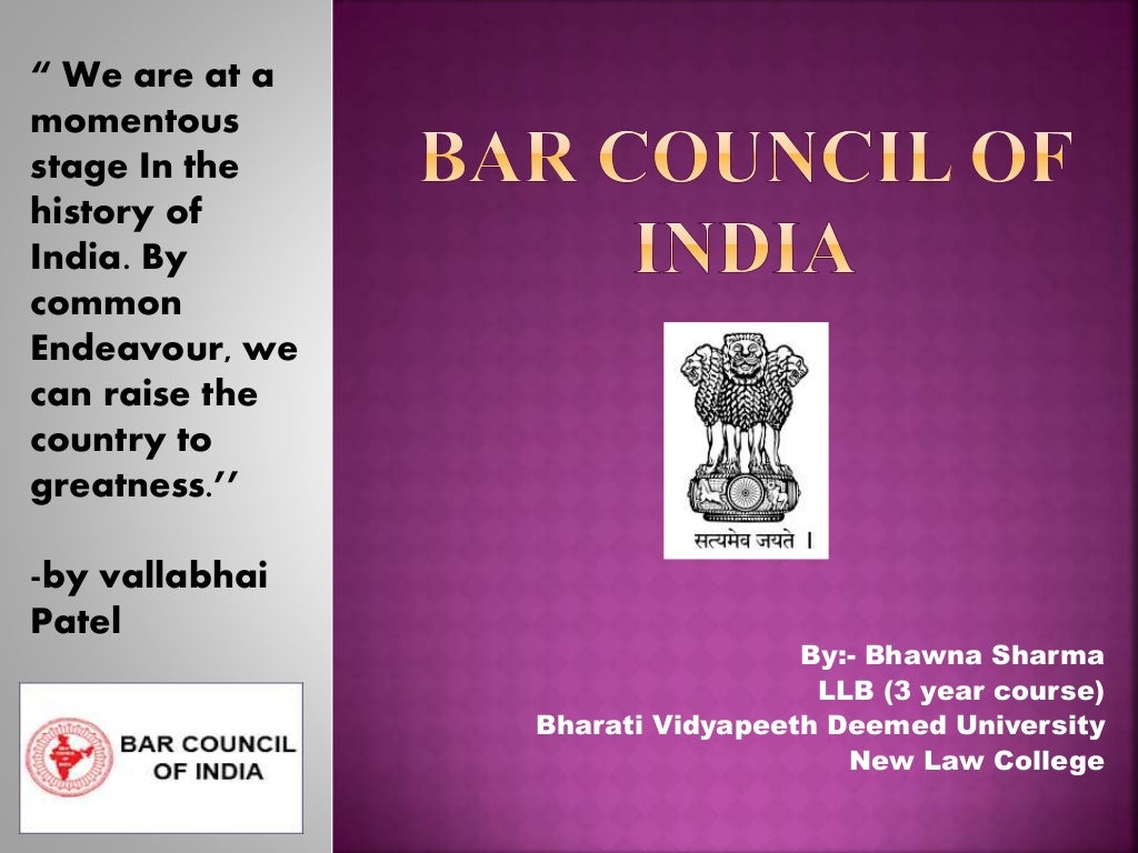 Bar council of india