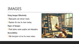 Web Design Principles and Elements | PPTX