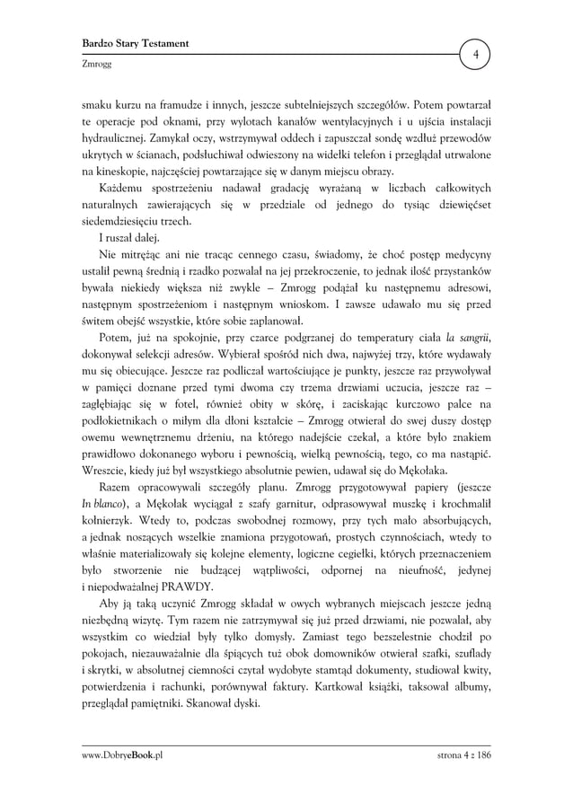 Bardzo Stary Testament | PDF