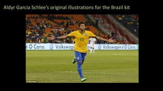 Aldyr Garcia Schlee’s original illustrations for the Brazil kit
 
