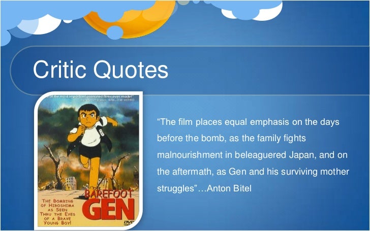 Hadashi no gen anime