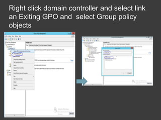 Presentation On Group Policy in Windows Server 2012 R2 By Barek-IT | PPTX