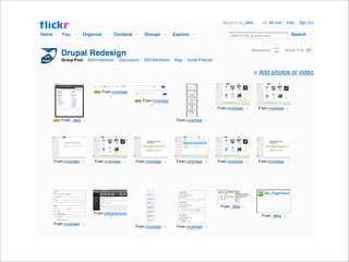 screenshot of Flickr Group
 