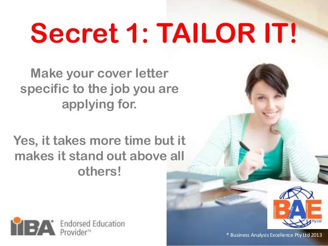 Business Analyst Resume Cover Letter Writing Tips