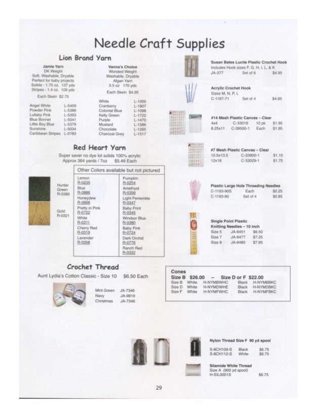l hook crochet conversion Bargain llc crafts catalog