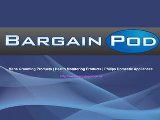 Mens Grooming Products | Health Monitoring Products | Philips Domestic Appliances  http://www.bargainpod.co.uk 