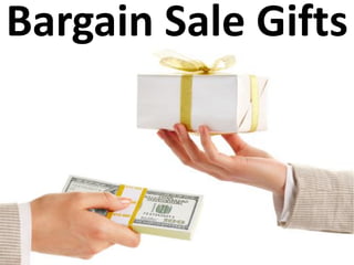 Bargain Sale Gifts
Russell James, J.D., Ph.D., CFP®
Professor, Texas Tech University
 