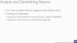 Deriving Knowledge from Data at Scale
 