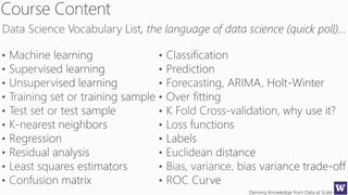 Deriving Knowledge from Data at Scale
 