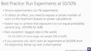 Deriving Knowledge from Data at Scale
 