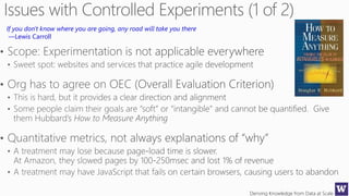 Deriving Knowledge from Data at Scale
If you don't know where you are going, any road will take you there
—Lewis Carroll
 