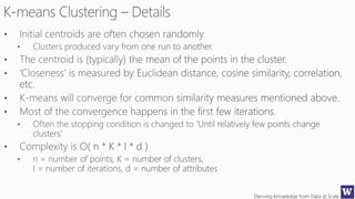 Deriving Knowledge from Data at Scale
 