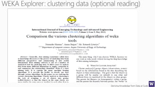 Deriving Knowledge from Data at Scale
 