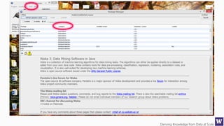 Deriving Knowledge from Data at Scale
 