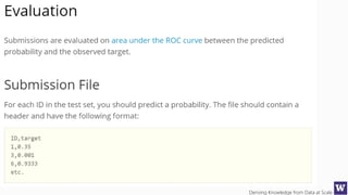 Deriving Knowledge from Data at Scale
 