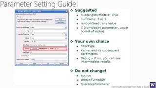 Deriving Knowledge from Data at Scale
 