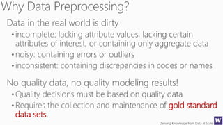 Deriving Knowledge from Data at Scale
gold standard
data sets
 