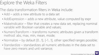 Deriving Knowledge from Data at Scale
 