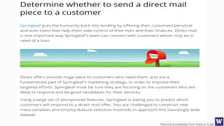 Deriving Knowledge from Data at Scale
 