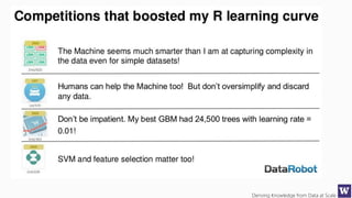 Deriving Knowledge from Data at Scale
 