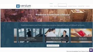 Deriving Knowledge from Data at Scale
 