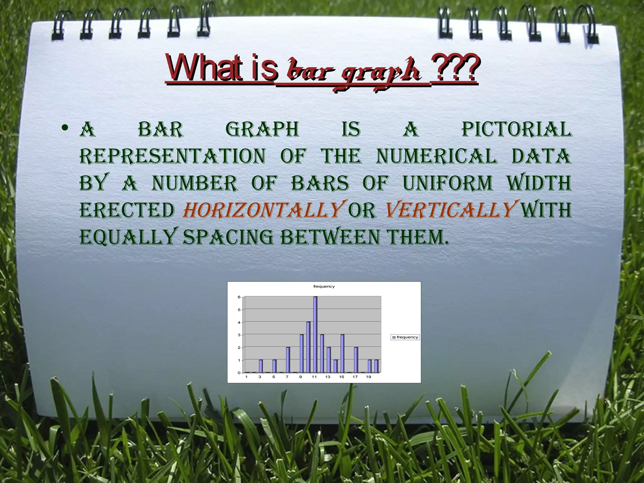 Bar graph presentation ppt
