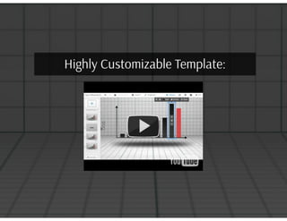 3D Bar Graph Template
