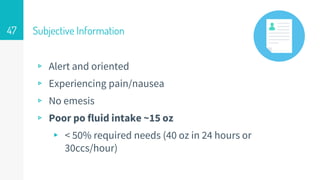 Poor Po Intake Bariatric Case Study | PPTX