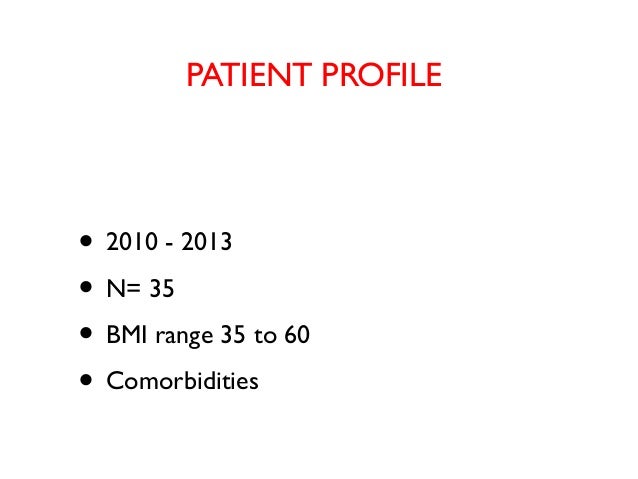 bariatric surgery an overview in orissa ppt bmi chart for gastric bypass