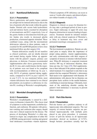 Bariatric surgery complications | PDF