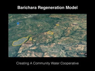 Barichara Regeneration Model
Creating A Community Water Cooperative
 