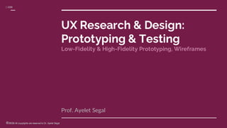 Comprehensive Guide to UX Research, Prototyping, and Design Testing | PDF