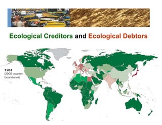 Ecological Creditors  and  Ecological Debtors 