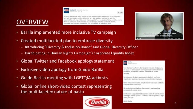 Barilla annual report picture