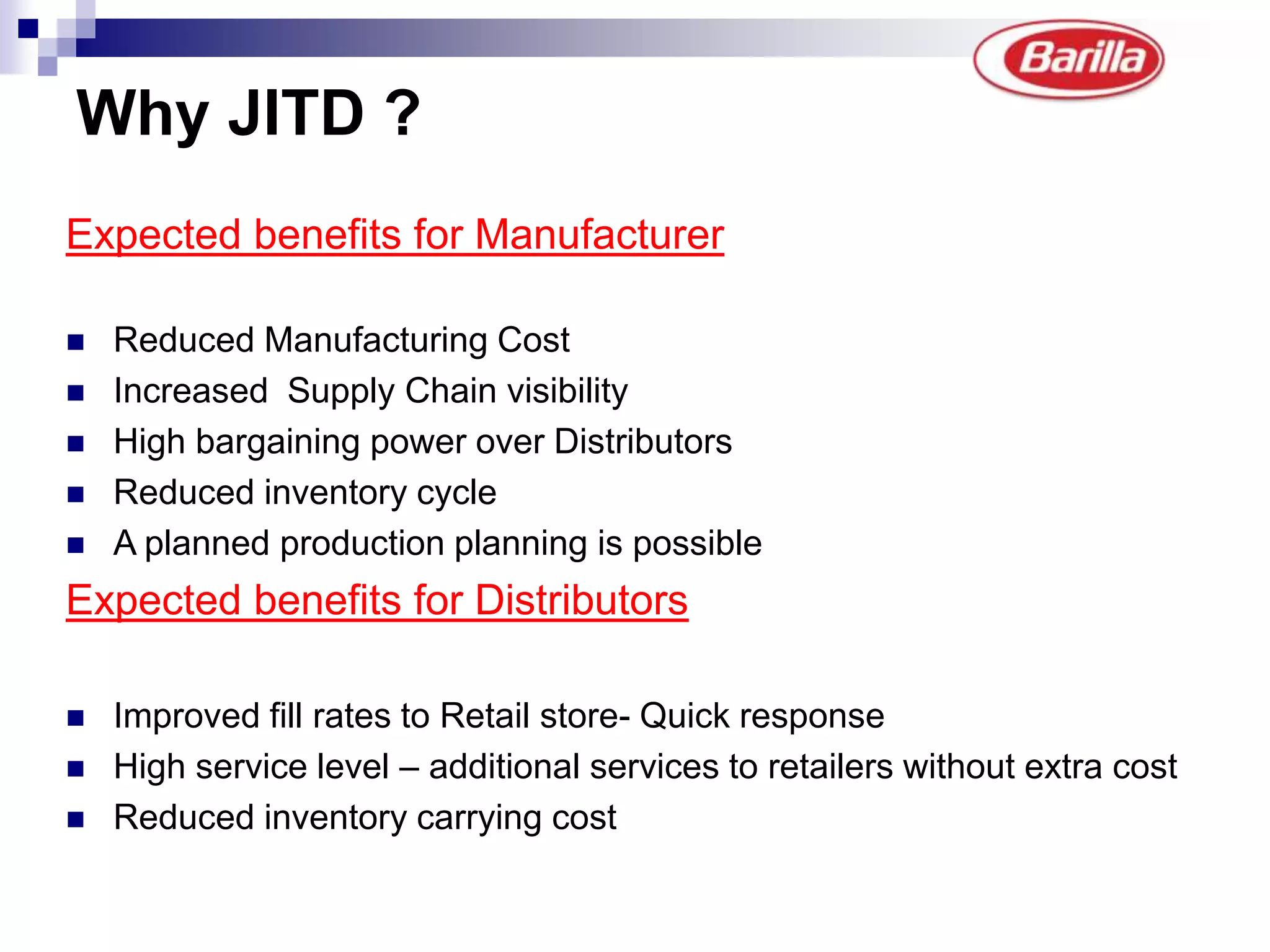 Frequent Trade Promotion to push product into distribution network
