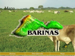 Barinas   Elías Quevedo   Mapa
 
