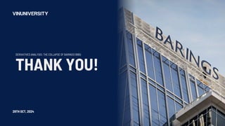 In-Depth Derivatives Case Study: The Collapse of Barings Bank (1995) | PDF