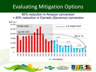 Barioni Mitigation options and actions in Brazil agriculture july 2012