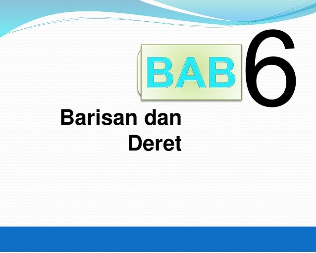 Baris Dan Deret