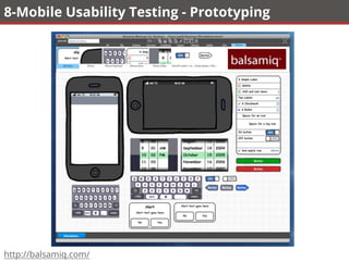 8-Mobile Usability Testing - Prototyping
http://balsamiq.com/
 