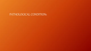 PATHOLOGICAL CONDITIONS
 