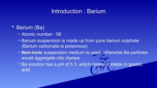 bariummeal and pathologies by Dr Sana Faizan | PPTX
