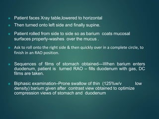 Barium procedures | PPTX