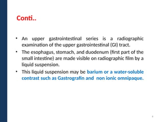 Barium Studies of upper GI Tract by joginder.pptx