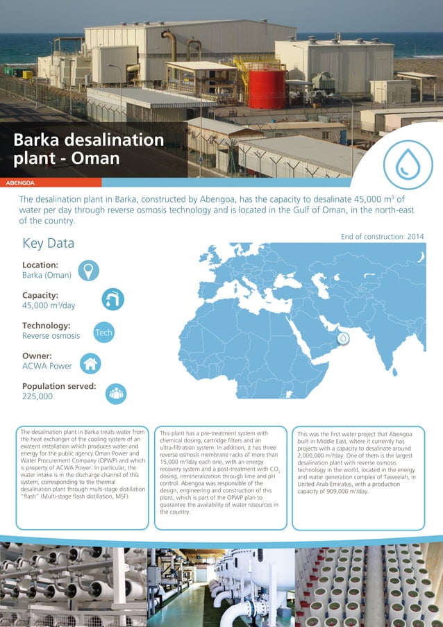 Barka desalination plant Oman PDF