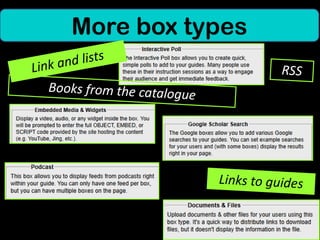 More box types
 