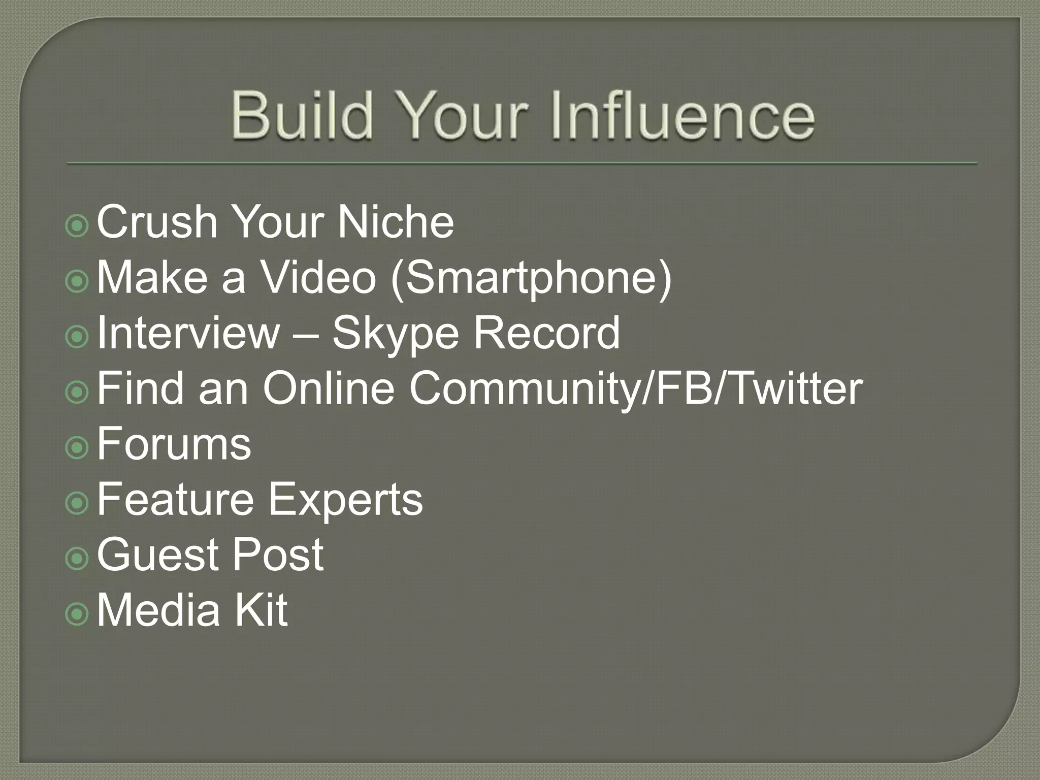 How I Can Help
Content Strategy - Video Production – Video
Training
404-213-2121
amani.channel@gmail.com
@AmaniChannel
 